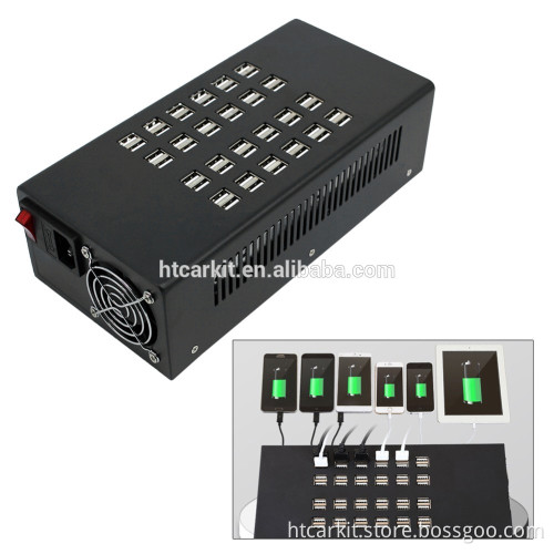 External charging customized 48 port usb hub